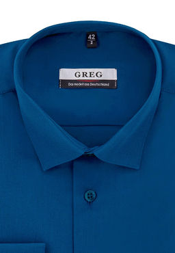 Сорочка мужская длинный рукав GREG 230/139/DB/Z