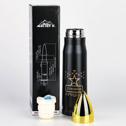 Термос пуля 23 февраля, 450 мл, 28?7 см