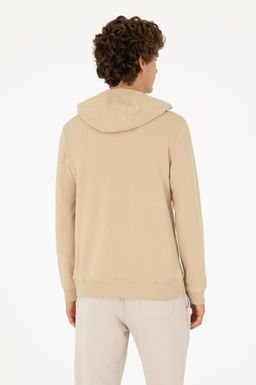 Мужская базовая толстовка песочного цвета Неожиданная скидка в корзине - U.s. polo assn фото 5