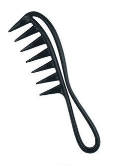 Dewal Гребень для волос / Эконом CO-6841, пластик, 18 см, черный
