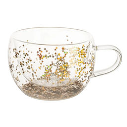 51293 GIPFEL Набор из 2 кружек CHRISTMAS STAR 250мл с двойными стенками, декоративным наполнителем