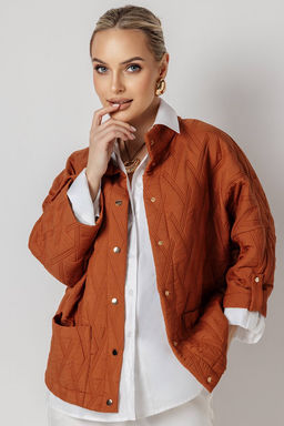 Жакет женский 4486/02/Кирпичный