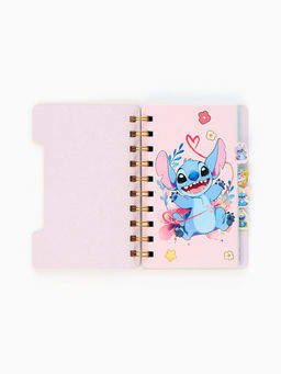 Подарочный набор: блокнот А6, 65 л, ручка, стикеры-наклейки, Стич