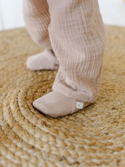 Пинетки муслиновые Латте 0+ - Bungly фото 2