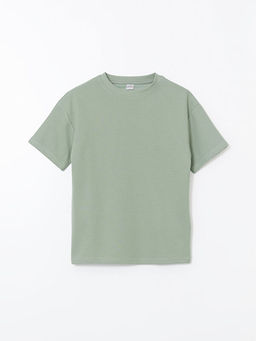 Bisiklet Yaka Basic Erkek ?ocuk Ti??rt