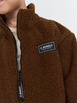 Толстовка букле Шоколад утепленная - Bungly фото 13