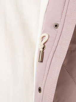 Парка демисезонная с меховым воротником "Зефир"