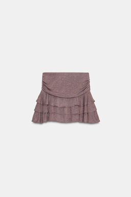 SOFT RUFFLED SKIRT - Zara фото 3