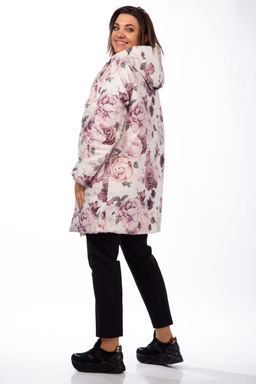 Куртка Diamant 1914-Р беж-какао фото 71