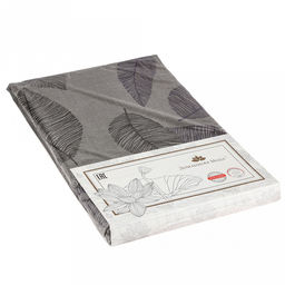 Скатерть 145х145см "Фабиан", длина стола до 110см, на 4 персоны, рогожка, хлопок 171г/м2, упаковка классическая 28х41см, "Домашняя мода" (Россия)