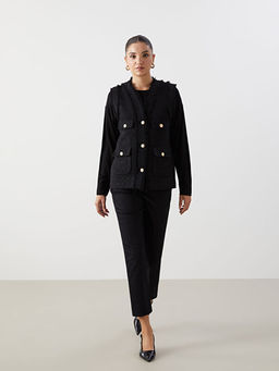 Straight Fit Kad?n Jean Pantolon