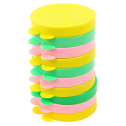 Крышка полиэтиленовая хозяйственная д82мм - классическая, Люкс, набор 10шт, цвета микс (Россия)
