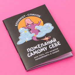 Цена за 3 шт. Блокнот А6, 16 л. Список желаний 18+ - Simaland фото 2