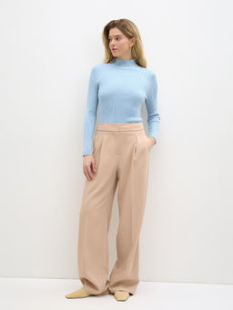 Conso/KTL 240731 - blue Водолазка женская  фото 3