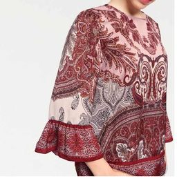 Блузка, пестрая - Linea tesini фото 6