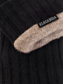 Перчатки женские ш+каш. IS01331 black - Eleganzza фото 9