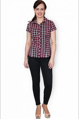 Рубашка с коротким рукавом (271-9) - Плиона фото 3