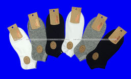 Цена за 12 пар. OSKO (CHMD) укороченные носки женские однотонные арт. А1681 (71117)