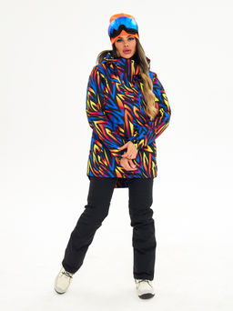 Женская горнолыжная сноубордическая куртка Alpha Endless Ultra Chaleur SNB 423/316_1 Разноцветный  фото 43