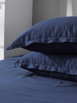 Наволочка SL Home Tencel, 7070+3 см, синяя, тенсель, эвкалиптовое волокно 100% - Sima-land home фото 6