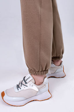 Арт. 2911 Костюм с начесом женский 44-52 (5 шт) Цвет:верх- бежевый, низ- бежевый - Калинка фото 7