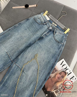 Джинсы багги с высокой посадкой - Bruno фото 3