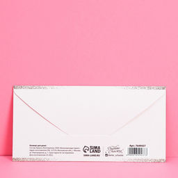 Цена за 10 шт. Конверт для денег «С днем свадьбы», 16.5×8 см