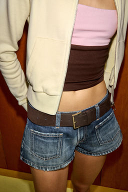 CINTUR?N SERRAJE 100% / Marr?n - Zara фото 2