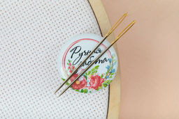 Иглы для шитья ручные Gamma N-365 гобеленовые №20 25 шт. в конверте острые  фото 5