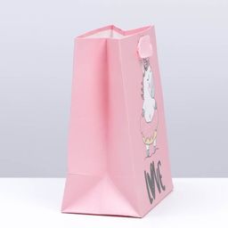 Цена за 12 шт. Пакет подарочный, упаковка, «Любовь единорога», 14 х 11 х 6,5 см