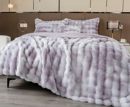 Покрывало декоративное Buffy Premium (дымчатая лаванда)