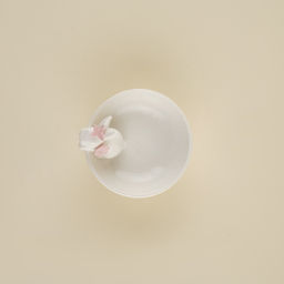 Конфетница SL Home «Лесные кролики», 13×10.3 см, фарфор, белая