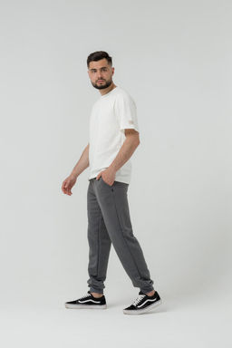 Брюки футер 3-нитка петля с манжетами - Knitka wear фото 3