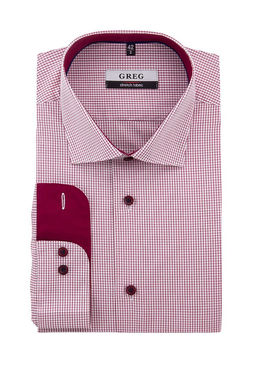 Сорочка мужская длинный рукав GREG 164/137/0142/Z/1p STRETCH_GB  фото 2