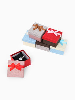 Набор коробочек подарочных 6 шт. под часы «Структура», 8,5×8,5 см, цвет МИКС