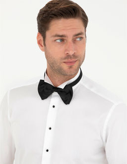 Beyaz Slim Fit Smokin G_mlek - Pierre cardin фото 2