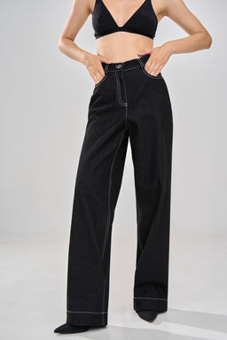 Брюки 1163/1 черный - Rinka фото 4