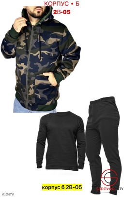 Костюм для мужчин, искуственный мех - Bruno фото 2