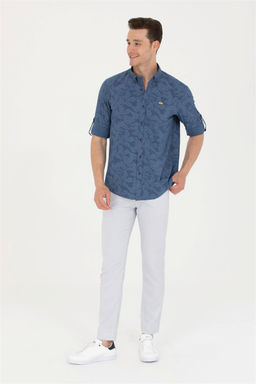 U. S. Polo Assn / Мужские голубые брюки из плотной ткани - U.s. polo assn фото 3