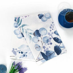 Полотенце 45*75 см. Эвкалипт рогожка хлопок 100% - Лен поволжья фото 2