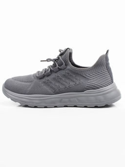 03-TEX-D01-08 GREY Кроссовки летние мужские (текстиль)