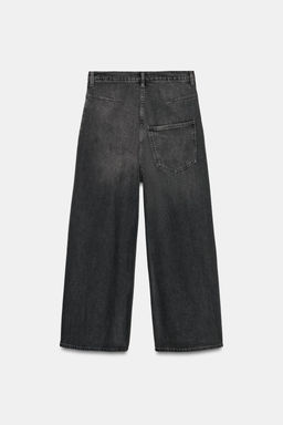ZW COLLECTION LOW-RISE LOOSE BAGGY LEG JEANS - Zara фото 3