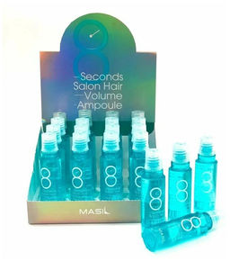 MASIL - ФИЛЛЕР ДЛЯ ВОЛОС И КОЖИ ГОЛОВЫ ДЛЯ ОБЪЕМА И ГЛАДКОСТИ 8 SECONDS SALON HAIR VOLUME AMPOULE, 15 ML * 20 ШТ.  фото 2