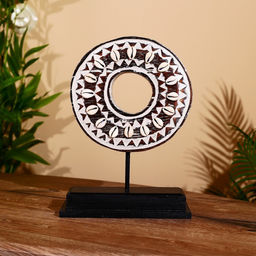 Декор «Кольцо», на подставке, 22×9×31 см, албезия