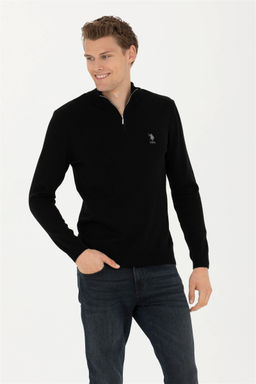 Мужской черный свитер - U.s. polo assn фото 8