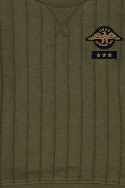 Толстовка цвета хаки для мальчика - U.s. polo assn фото 15