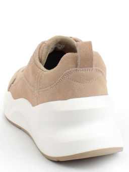 05-A504-4 DK. BEIGE Кроссовки женские (натуральная замша)