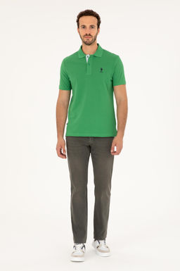 U. S. Polo Assn / Мужские джинсовые брюки светло-хаки - U.s. polo assn фото 7