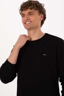 Erkek Siyah Sweatshirt - U.s. polo assn фото 2