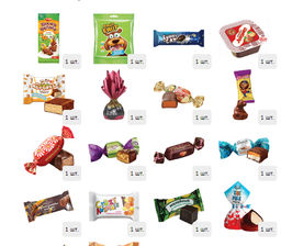 Посылка Зимняя 1000 г. фанера - Сладкий мир фото 2